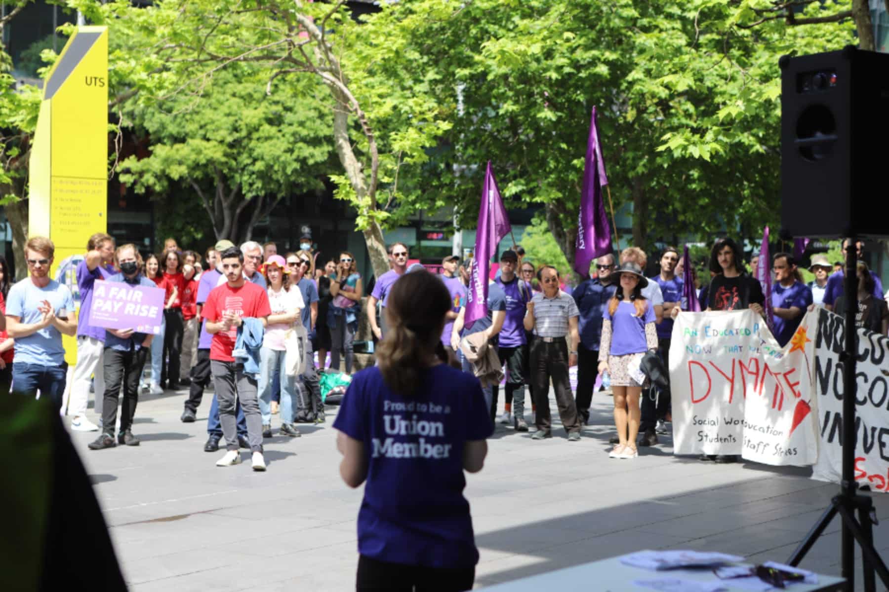 UTS strike from R8