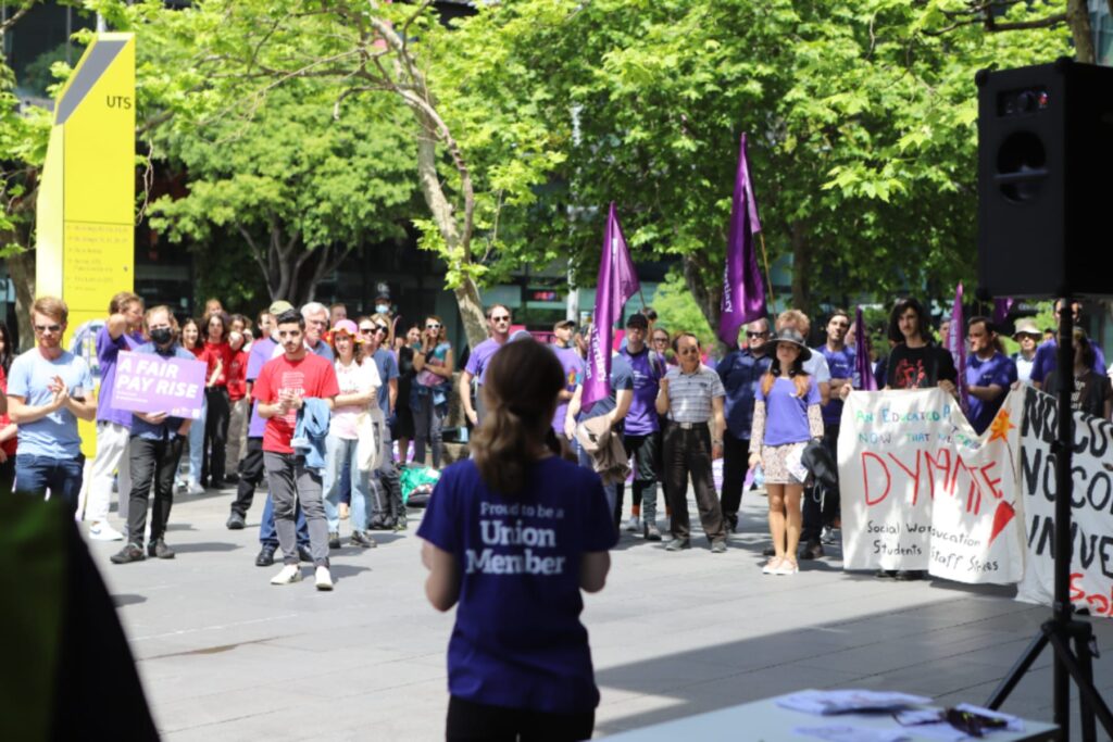 UTS strike from R8