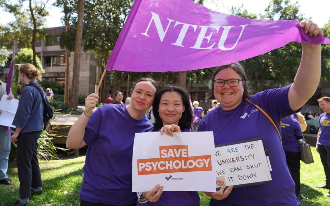 NTEU Members on Strike at University of Newcastle – Media Alert – 18th March 2026