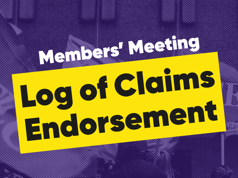 NTEU UNE | Endorsing our Log of Claims