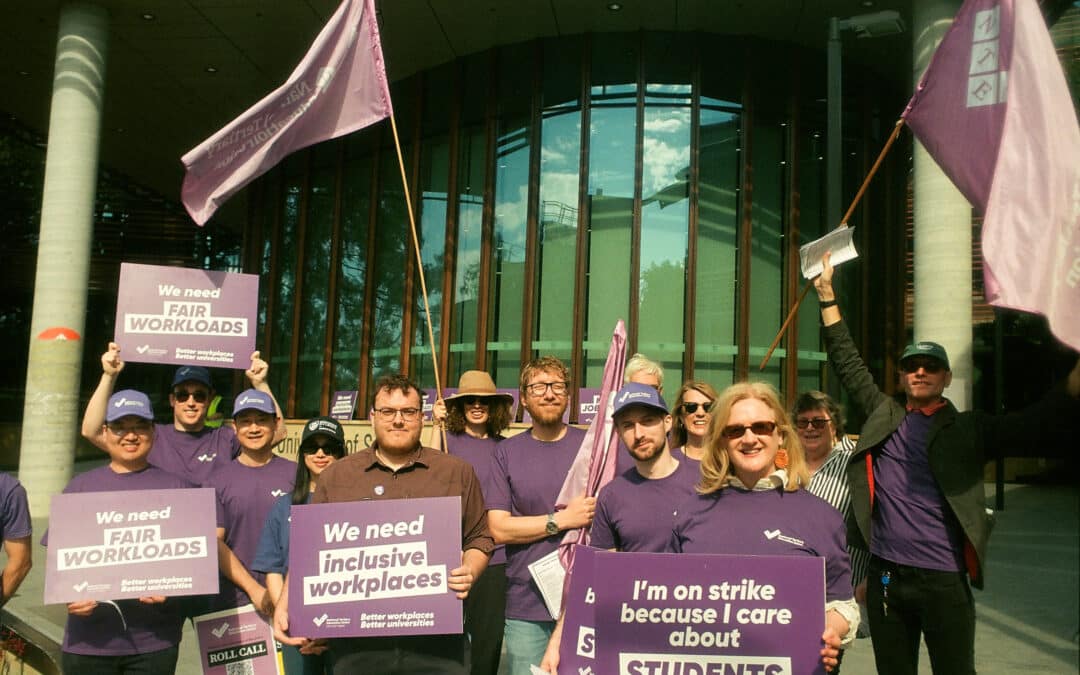 University of Sydney Staff on Strike as Management Drags Feet on AI Protections, Secure Jobs and a Fair Pay Rise